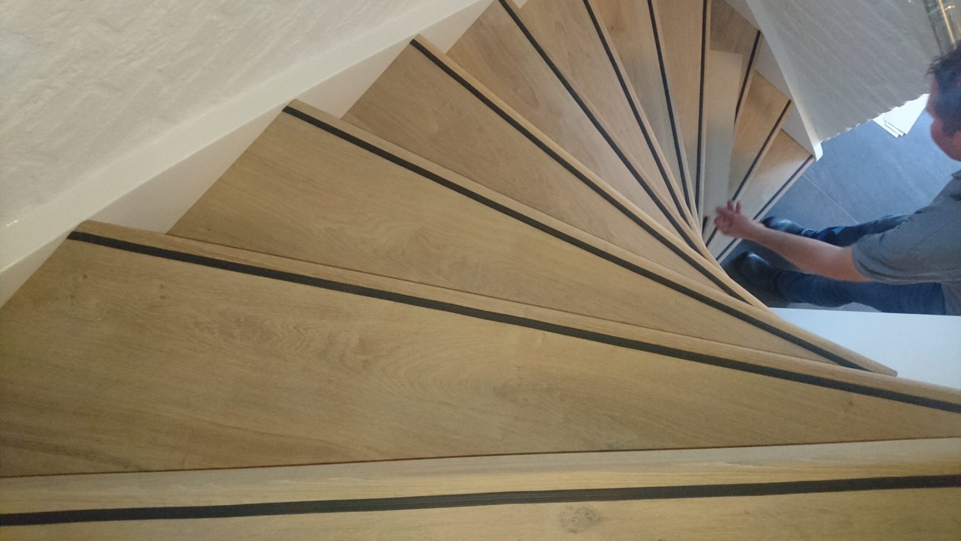 open houten trap renoveren Stratum